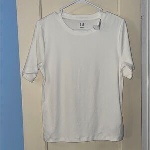 GAP Classic Cream Short Sleeve Tee soft cotton